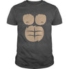 Image of Gorilla Chest Suit Halloween Costume Shirt Funny Monkey