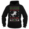 Image of HORSE CHRISTMAS SWEATER PATTERN Papa Mama Men Women Dogs Lovers Sunfrog Hoodie