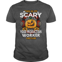 FOOD PRODUCTION WORKER Scary Halloween