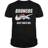 Image of Broncos Just Hate Us T-shirt, Broncos Just Hate Us Hoodies