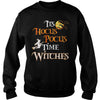 Image of HALLOWEEN WITCH SHIRT-IT'S HOCUS POCUS TIME WITCHES TSHIRT