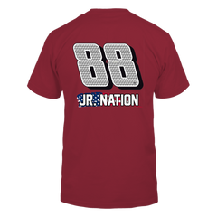 Jr Nation - American Flag Shirt - Patriotic Nascar Shirt