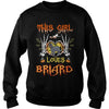 Image of This Girl Loves Briard Halloween