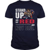 Image of stand up and say  patriots