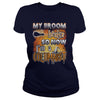 Image of COLUMNIST Halloween Shirts My Broom broke T Shirts