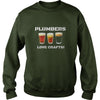 Image of Funny Craft Beer T Shirt for Men or Women Plumbers
