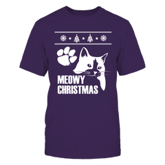 Meowy Christmas Clemson Tigers