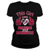 Image of Girl Loves Falcons And Braves TShirt