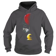 Fear Forgive Red Balloon Horror Halloween T-shirt