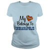 Image of My heart belongs to Indianapolis T-Shirt