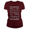 Image of MERRY CHRISTMAS YA FILTHY ANIMAL T-SHIRT
