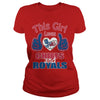 Image of Girl Loves Chiefs  Royals TShirt