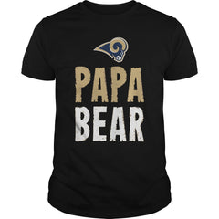 Iam A Rams Papa Bear TShirt