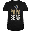 Image of Iam A Rams Papa Bear TShirt