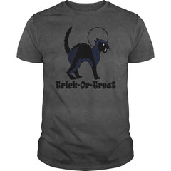 TrickOrTreat Ornate Black Cat  Moon