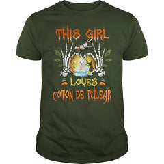 This Girl Loves Coton De Tulear Halloween