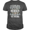 Image of VETERAN MOM T SHIRT I GAVE BIRTH TO MINE