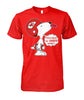Image of Chiefs - Cute Snoopy T-shirt