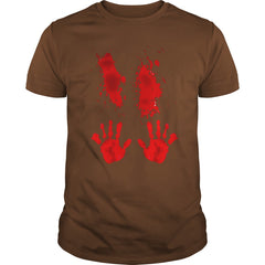 PREMIUM bloody Hand Smear Halloween