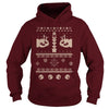 Image of Ugly Mario Christmas Sweater Womens Fitted VNeck TShirt SHIRT 2017