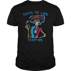 Halloween Skeleton Flowers Skulls Shirt Day of the Dead