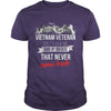 Image of Vietnam Veteran - Vietnam Veteran. Don't thank me, T-Shirt