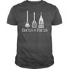 Image of Hocus pocus broom mop and vacuum halloween shirt, hoodie, tank top