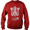 Image of Funny Skeleton Halloween - Gift for Mother is pregnant Tee