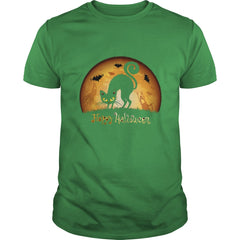 Cat Halloween  Hallloween Shirt