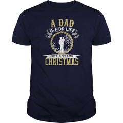 A Dad Is For Life Not Just For Christmas T Shirt  Womens Heavyweight Premium Hoodie