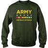 Image of Men's Vietnam Veteran Shirt - Army