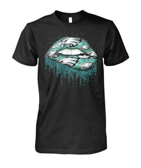 Philadelphia Eagles Twinkle Lips Tshirt