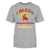 Image of I Bleed Arizona Maroon and Gold