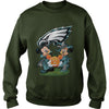 Image of Eagles Mickey Haloween Tshirt, Eagles Mickey Haloween Hoodies