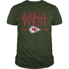 kansas city chiefs West King In The Champions Tshirt