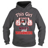 Image of Girl Loves Noles And Buccaneers TSHirt