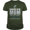 Image of Iam A Eagles Mom TShirt