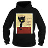 Image of Vintage Tournee du Chat Noir Black Cat Halloween T-Shirt
