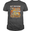 Image of COLUMNIST Halloween Shirts My Broom broke T Shirts