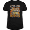 Image of COMEDIAN Halloween Shirts My Broom broke T Shirts
