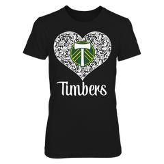 Portland Timbers - Lace Heart Logo