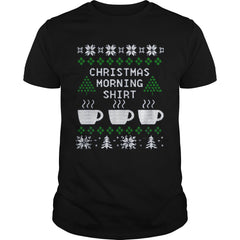 CHRISTMAS MORNING SHIRT TSHIRT