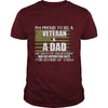 Image of Proud To Be A Veteran Dad T-Shirt