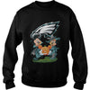Image of Eagles Mickey Haloween Tshirt, Eagles Mickey Haloween Hoodies
