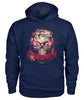 Image of New England Patriots - Burning Skull T-shirt