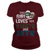 Image of This Girl Loves her Giants And Jets TShirt