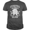 Image of NEVER UNDERESTIMATE GRANDPA HAS NATIVE AMERICAN BLOOD SHIRT