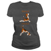 Image of Inhale Exhale Funny Dog Graphic Tee