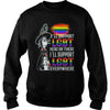 Image of I'LL SUPPORT LGBT HERE OR THERE I WILL SUPPORT LGBT EVERYWHERE