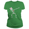 Image of Dabbing skeleton Nurse Funny Halloween T-shirt